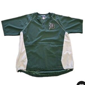 X-Grain Jersey Mens Size XL Green  Detroit Tigers Sportswear Polyester Jersey